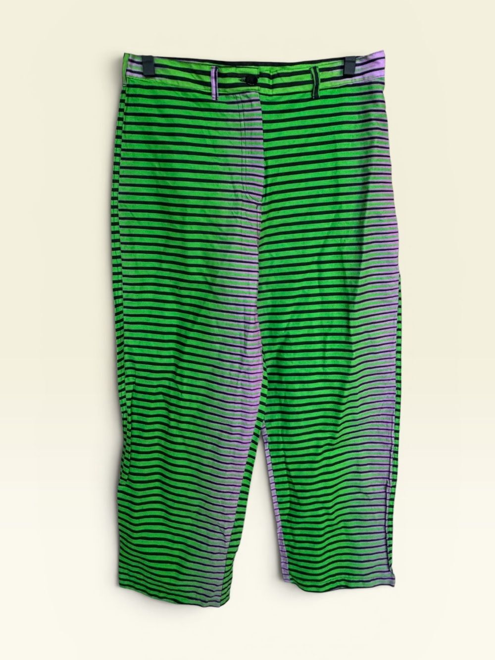 YEVU Harry High Striped Pants - XL
